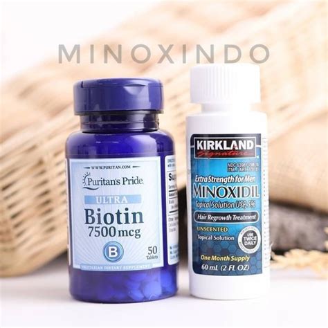 apa itu biotin dan minoxidil